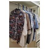 Closet of Mens Clothes