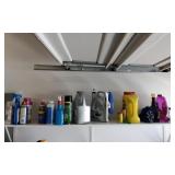 Shelf Lot Of Misc. Lawn Chemicals, Carwash Etc