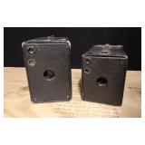 Two Vintage Brownie Cameras.