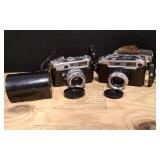 Two Yashica Cameras.