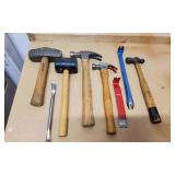 Claw, Sledge Hammers, Nail Pullers Etc.
