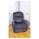 Blue Electric Recliner