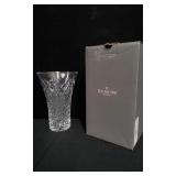 Waterford lead crystal vase, w/ box