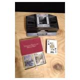 Card Shuffler With 2 Decks Of Cards.
