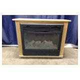 Compact Electric Fireplace Heather Console