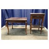 1-Drawer Nightstand & Queen Anne End Table
