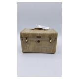 Samsonite Cream Marble Train Case