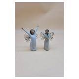 2 Willow Tree Figurines