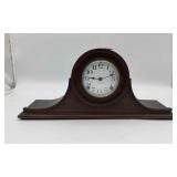 Ingraham Dark Wooden Mantle Clock