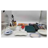 Cook Books, Plates, and Misc