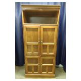 Bassett Furniture Computer Armoire Desk Cabinet