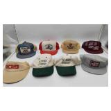 Box Of Misc Advertising Hats