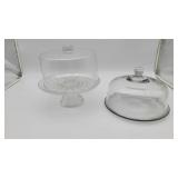 Anchor Hocking & Indiana Glass Cake Plates