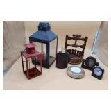 LED Lantern NIB and Misc Decor Items