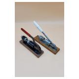 2 Lever Action Mechanical Nutcrackers