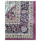 Red & Black Orential Large Area Rug
