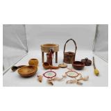 Misc Wooden and Native American Decor Items