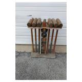 Wooden Croquet Set
