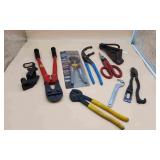 Bolt Cutters Tin Snips & Other Various Tools
