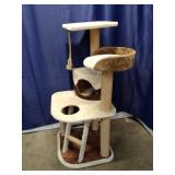 Faux Fur Cat Tree & Condo