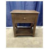 Farmhouse-Style Wooden Nightstand