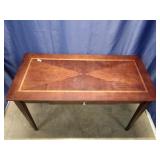 Wooden Writing Desk W One Drawer