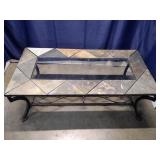 Slate & Glass Inset Coffee Table