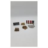 Faux Brass Knuckles & Loose Misc Amo