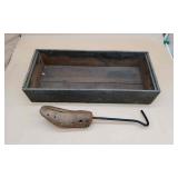 Wooden Shoe Form and Crate