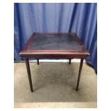 Wooden Folding Card Table