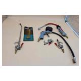 Box Of Various Pneumatic Tools