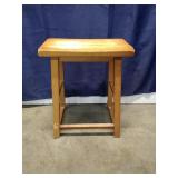 Small Wooden Bar Stool