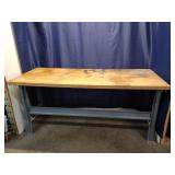 Industrial Workbench Table