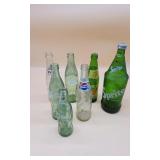 19 Various Glass Soda Bottles