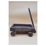 Small Wooden Dixie Flyer Wagon