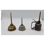 3 Thumb Pump Oil Cans