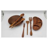 Hand Wooden Carved Utensils