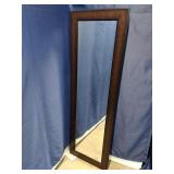 17" X 53" Framed Wall Hanging Mirror