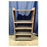 Wooden 5 Shelf  Shelving Unit