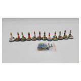 Lighthouse Calendar Figurines