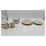 32-Piece JC Penny Colorstrokes Dishset