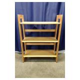 Wooden 3 Row Shelf