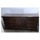 8-Drawer-1 Cabinet Wooden Dresser