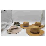 5 Various Mens Hats