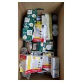 Box of Various LIghtbulbs