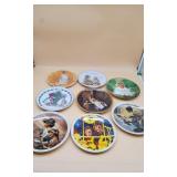 8 Norman Rockwell and Other Decorative Plates