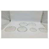 Pyrex & Various Glass Baking Dish Lids