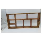 Wooden Wall Hanging Decorative Shelves