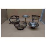 Various Silver Plated Serving Ware