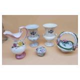 Ceramic Decorative Vases and Trinket Dishes